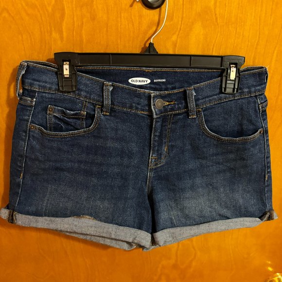 Old Navy Boyfriend Shorts Rolled bottom Size 2 - Picture 2 of 9
